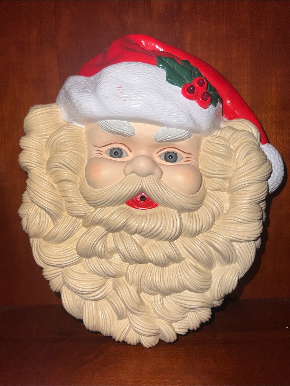 Vintage Christmas Santa Claus Motion Activated Talking Musical 1995 Telco